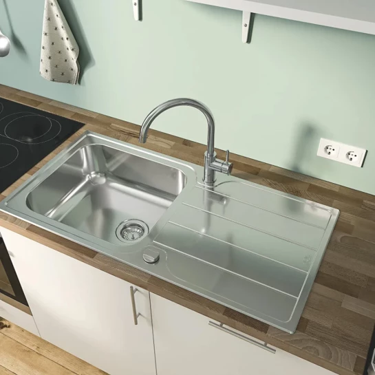 Додаткове фото - Змішувач для кухні Grohe QuickFix Start Classic 31553001