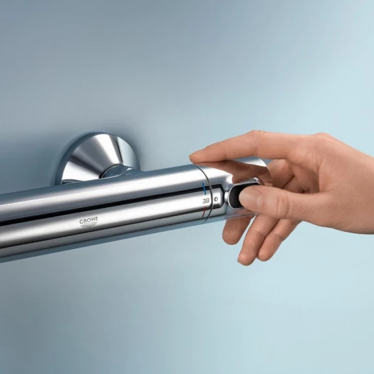 Додаткове фото - Комплект змішувачів для душу з термостатом Grohe QuickFix UA202503TS