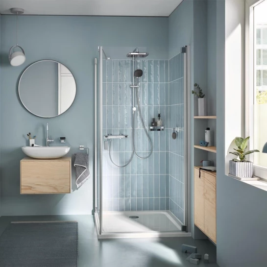 Додаткове фото - Душова система Grohe QuickFix Vitalio Comfort 250 Cube 26698001 