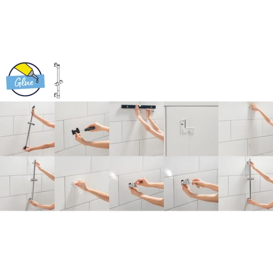 Додаткове фото - Змішувач термостатичний для душу Grohe QuickFix Precision Flow 34800001 