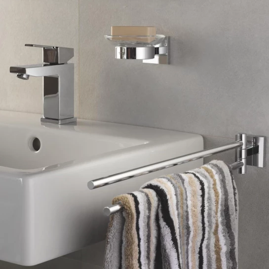 Додаткове фото - Мильниця з тримачем Grohe QuickFix Start Cube 41096000