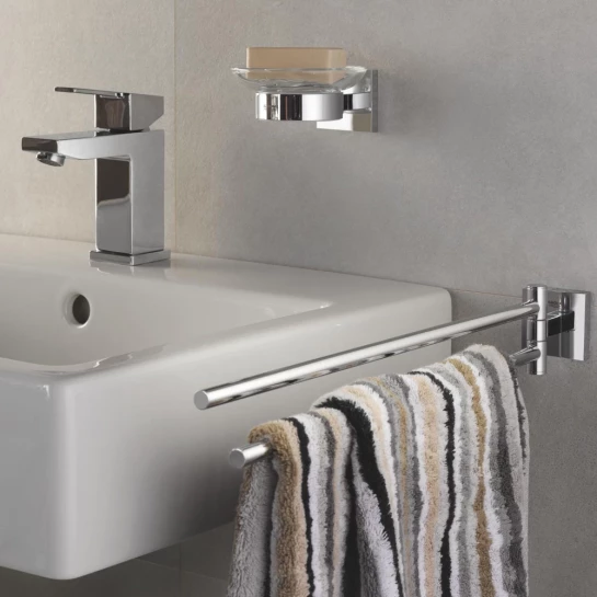 Додаткове фото - Тримач для рушників Grohe QuickFix Start Cube 40976000