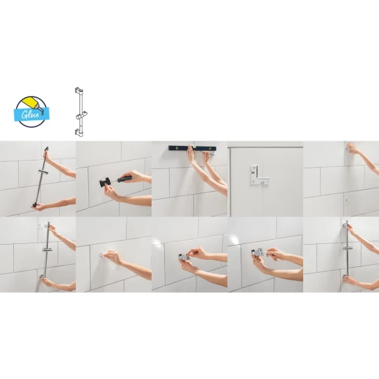 Додаткове фото - Душовий гарнітур Grohe QuickFix Vitalio Comfort 110 26096001