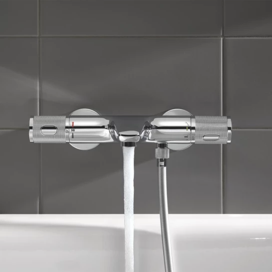 Додаткове фото - Змішувач термостатичний для ванни Grohe QuickFix Precision Feel 34788000