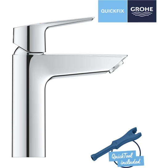 Додаткове фото - Змішувач для раковини Grohe QuickFix Start M-Size 24204002