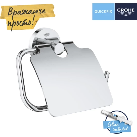 Додаткове фото - Тримач для туалетного паперу Grohe QuickFix Start 41179000