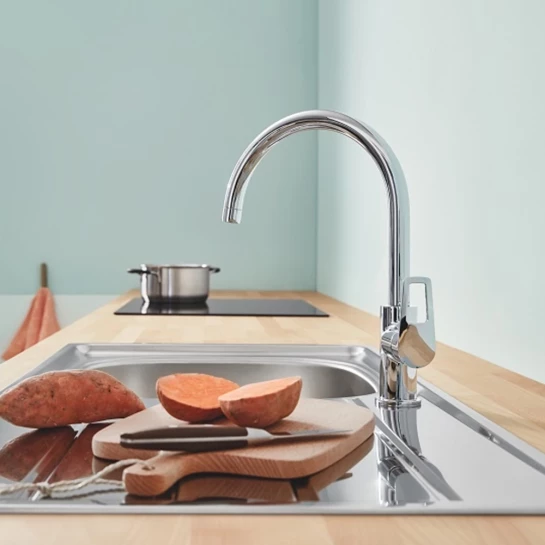 Додаткове фото - Змішувач для кухн Grohe BauLoop  31232001