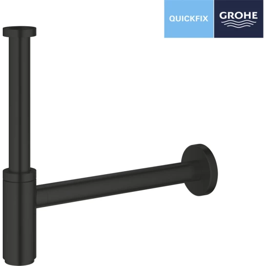 Додаткове фото - Сифон для раковини Grohe QuickFix 295032430 1 1/4" без випуску