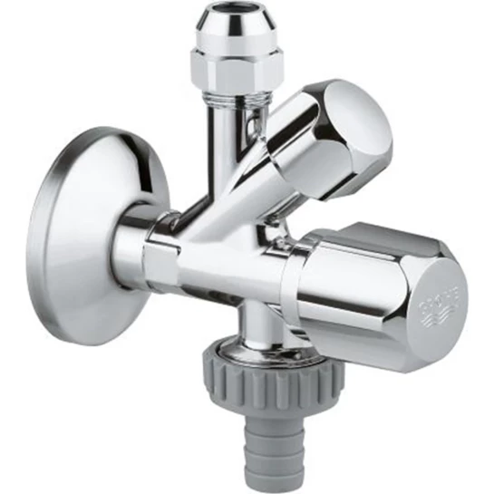 Головне фото - Кран приладовий Grohe 1/2"х3/8"х3/4" 22036000