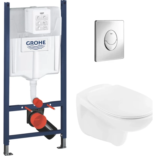 Головне фото - Комплект унітаза з інсталяцією 4 в 1 Grohe Solido Start UA38971964A