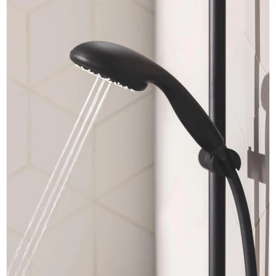 Додаткове фото - Набір змішувачів 3 в 1 для ванної кімнати Grohe QuickFix Start Black UA303301MQ