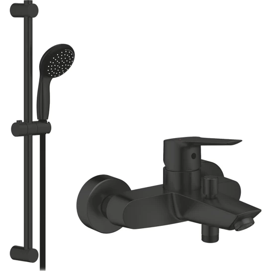 Головне фото - Змішувач для ванни Grohe QuickFix Start Black UA30330702