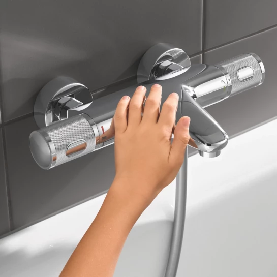 Додаткове фото - Змішувач термостатичний для ванни Grohe QuickFix Precision Feel 34788000