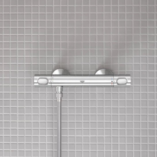 Додаткове фото - Змішувач термостатичний для душу Grohe QuickFix Precision Flow UA202908TR 